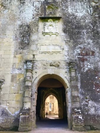 Zamek Old Wardour wejscie