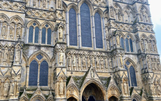 Katedra Salisbury front