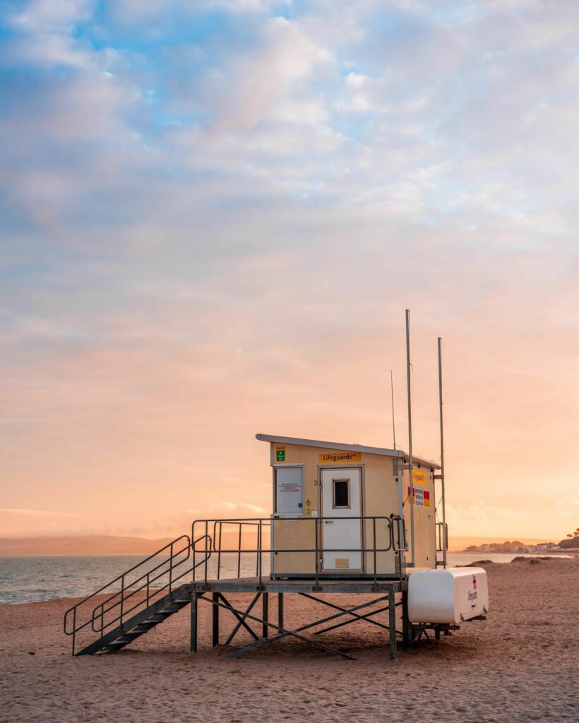 Bournemouth beach plaża 1
