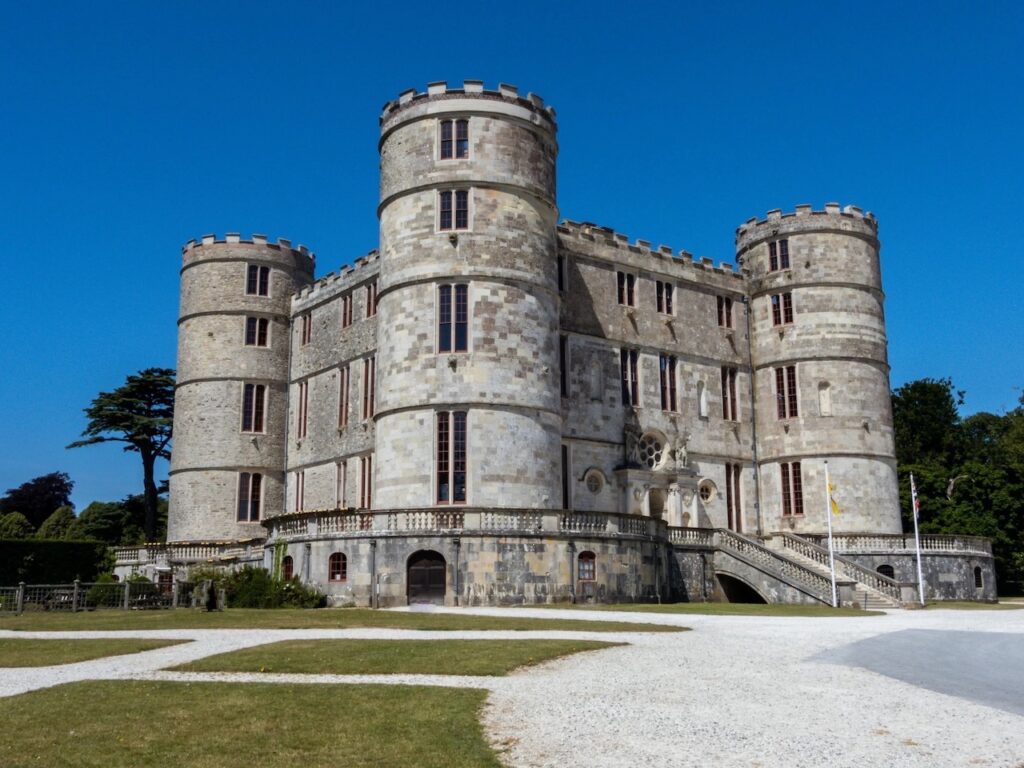 Zamek Lulworth castle
