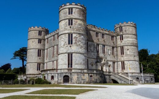 Zamek Lulworth castle